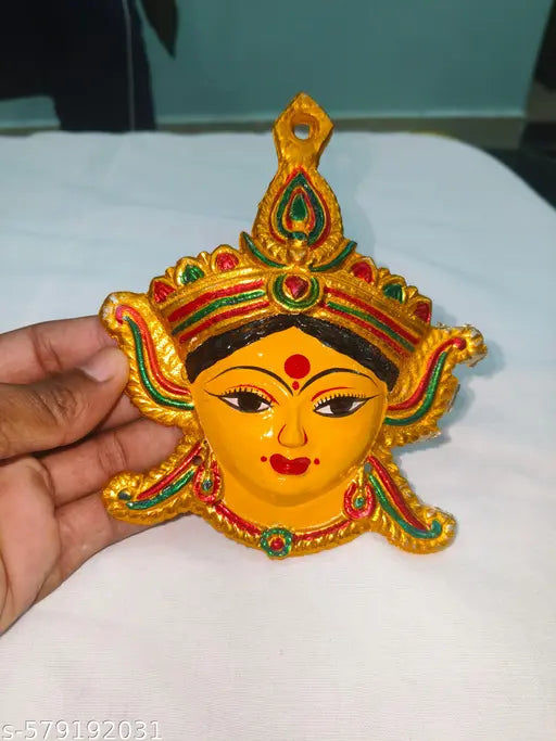 Maa Durga face , Durga maa ka Mukhota devi face devi idol face