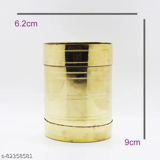 Brass Rice Grain Measuring Cup - Brass Rice Grain Measuring padi (Small) - 200ml