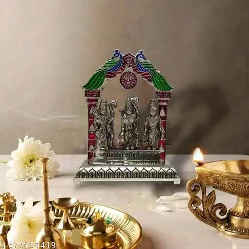 Ram Darbar Statue Idol Murti Ayodhya - Ram Laxman Sita Hanuman (1124)