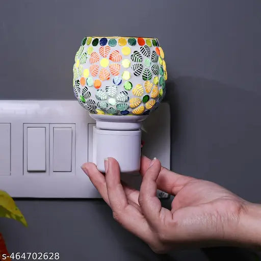 Ceramic Multipurpose Incense Aroma Dhoop Karpur Diffuser Machine Stand Electrical Night Lamp For Home,Office (Camphor Tablet Not Included) Dn-4