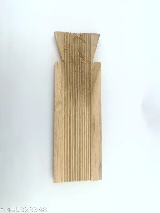 advancedestore (Pack of 2) Gavvalu Sweet Maker Wooden Board|Pasta Maker|Shell of Sweet Wood