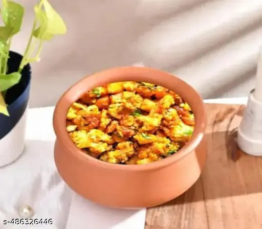 0.25L, 0.5L And 0.75L Clay 18cm Kadhai