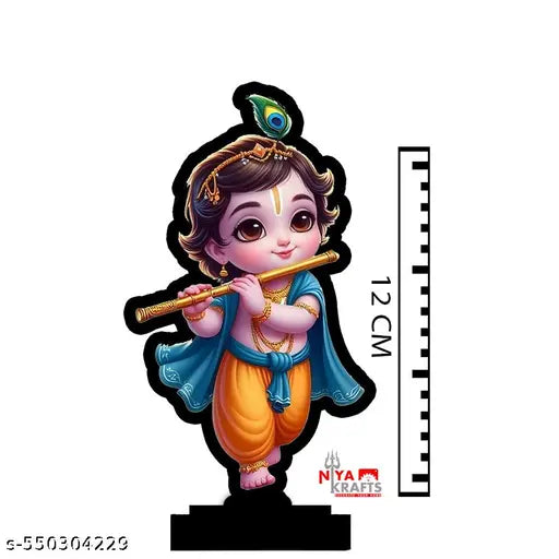Shri Krishna Car Dashboard 12 CM Perfect for Car Dashboard