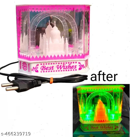 TAJ MAHAL LED LIGHTING HOME DECOR AND GIFT ITEMS SYMBOL OF LOVE STATUE | AWESOME CRAFT ELECTRONIC TAJMAHAL COUPLE GIFT