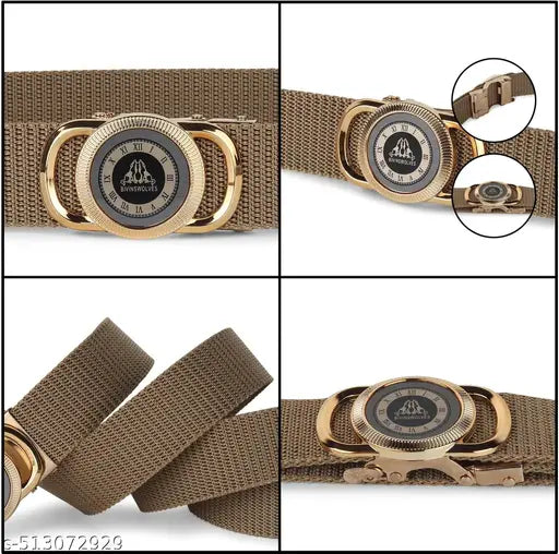 COMBO OF BELT & WALLET . STYLISH NYLON BELT & WALLET