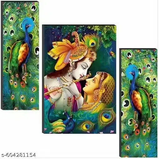 Mdf Painting for Home | Office | Living Room | Gift | Modern Decoration Items | Kitchen Wall Decor | Home Decor Painting Set of 6