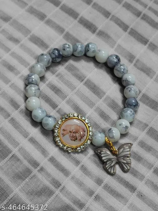 Guru Ji Swaroop Religious Bangle/Bracelet for Women and Girls – Spiritual & Elegant ( Butterfly)