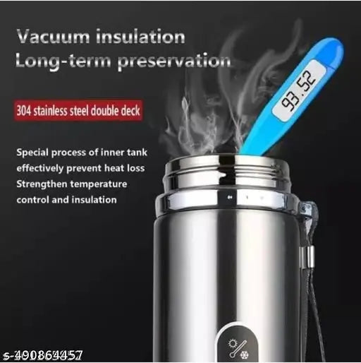 New 1000 ML Stainless Steel Vacuum Insulated Flask | Hot or Cold Universal Water Bottle ( Pack of 1,  BLUE )