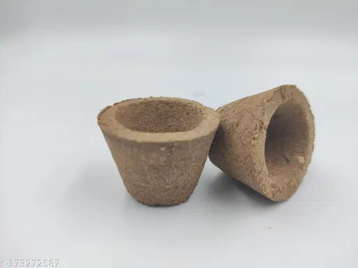 Gaukosh Hawan Cup Unfilled Qty -80 Organic Cow Dung Havan Cups/Sambrani Cups Desi Cow Dung Ghee Guggul Natural Herbs for Daily Puja/Havan Pooja Havan Cups for Home II Hawan Cup For Puja / Pooja II Cow Natural Panchgavya Hawan Cup II Sambrani Dhoop Cups fo