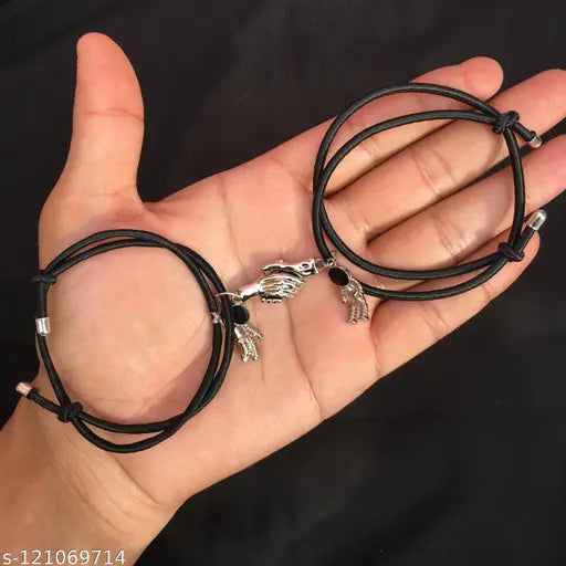 Couple magnetic hand elastic bracelet for men and women
