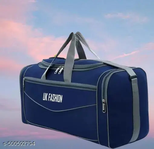 60 L Hand Duffel Bag - Stylish Light Weight High Quality Duffel Bag/Travel Bag/ Bag/Luggage Bag - Blue - Large Capacit