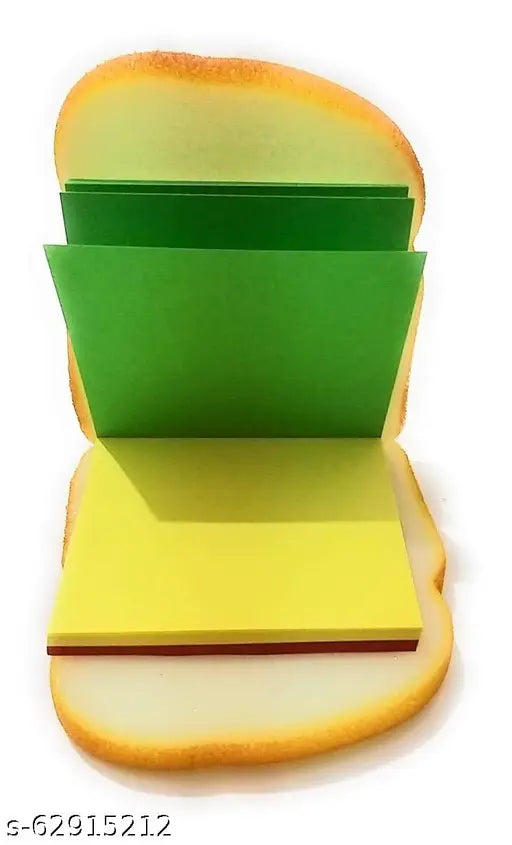 TECHNOCHITRA® Unique Bread Sandwich shape Writing Pad Diary with Lipstick Shape Pen