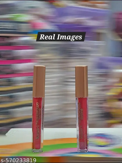 Kesari Kumkum Liquid Sindoor - Combo Pack of 2 (Red)