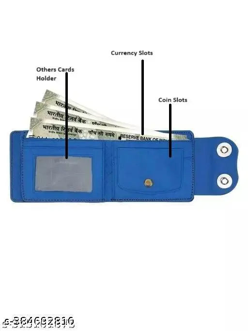 Flipcon  Artificial Leather BLU