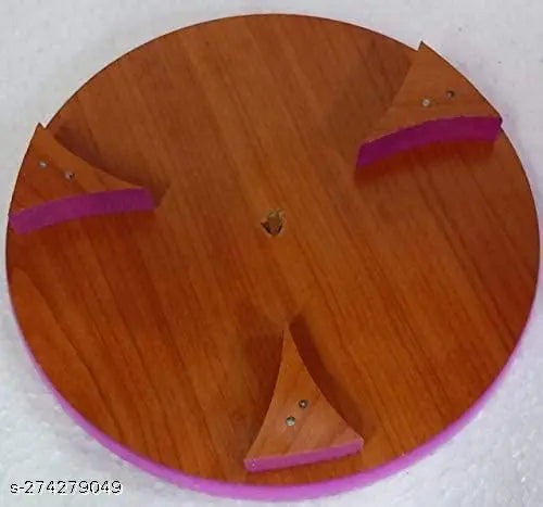 Wooden rooling pin and chakla