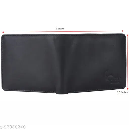 CRANE LEATHERS (Z BLACK)Men black soft genuine leather high quality wallet ( 6 cards slots) new zarnesan wallet