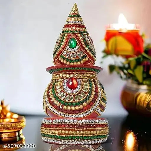 Mangal Kalash Lota Coconut Set for Puja
