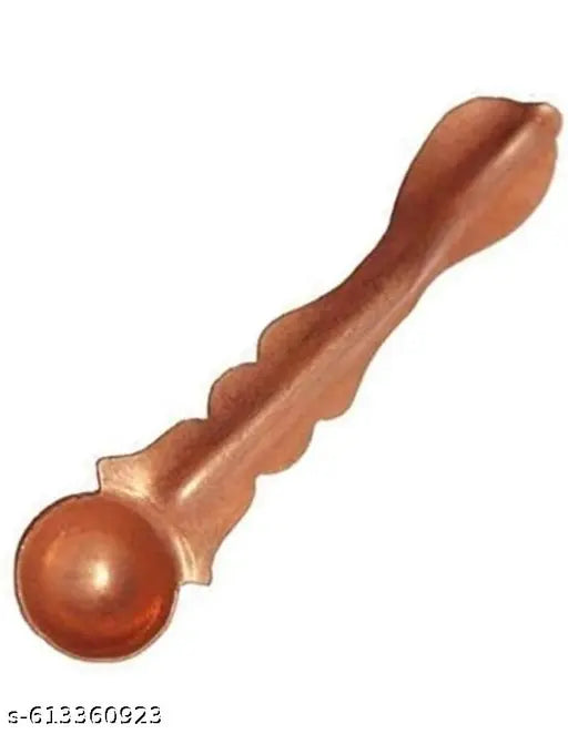 Traditional Handcrafted Copper panchapatra panchpathiram panchapalli for Pooja/Worship -panchamrit (Small Size)