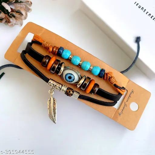 Men Bracelet | Evil Eye Bracelet | Bracelet For Boys | Heavy Look bracelet For Man | Man Bracelet | Women Bracelet
