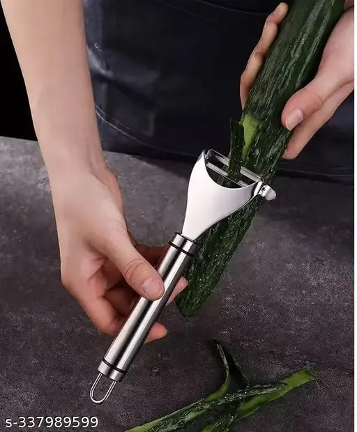 DS SALES Stainless Steel, Vegetable Peeler, Cutter for Potato, Cucumber, Carrot, Slicer Fruit Peeler Grater, Y Shaped Peeler (Pack of 1) stainless steel peeler for vegetables  Effortless Peeling/Slicing  Vegetable Sheller Fruit Kitchen Tools Accessories