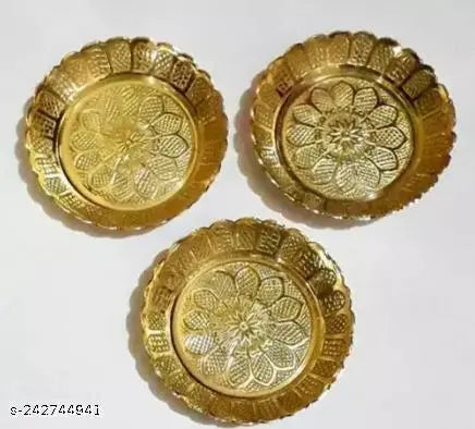 As it is Genuine Brass plate sPUJA ARTICLES