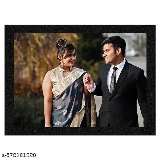 Customized Rectangular Photo Frames with Photo Upload, Wall Mount Photo Print With Frame, A4