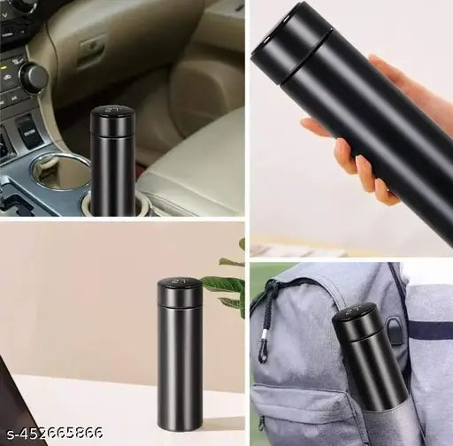 Temperature Smart Vacuum Insulated Thermos Water Bottle with LED Temperature Display Stainless Steel Perfect for Hot and Cold Drinks Tar