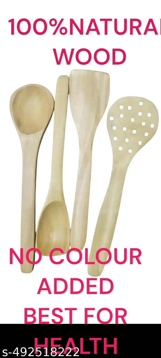 Unique Ladles Spatulas Cooking Spoons Set of 7 and 1 Parantha/Roti Presser and free 3 Mini Masalas Spoons/Total Pack of 11