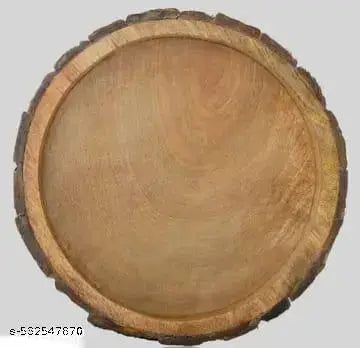 100% Food Grade Natural Wood, great for food, breakfast, dinner, drinks, cake or any food serving trays.