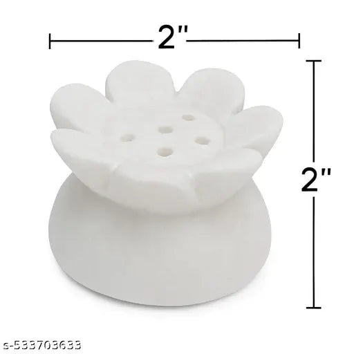 white marble incense holder/agarbatti stand size 2inch