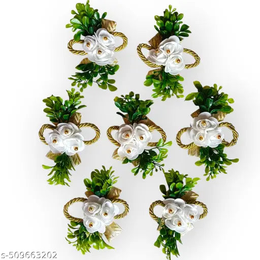 (Set of 10) Flowers for Decoration Artificial Packaging Flower for Gift Wrapping/Home décor Wedding/Anniversary/Birthday