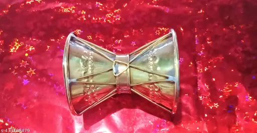 Traditional Brass Damru for Mahadev | Perfect for Devotional Use