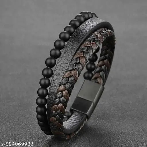 leather bracelet for men| leather bracelets| men bracelet| men bracelet black| boys bracelet| boys bracelet hand
