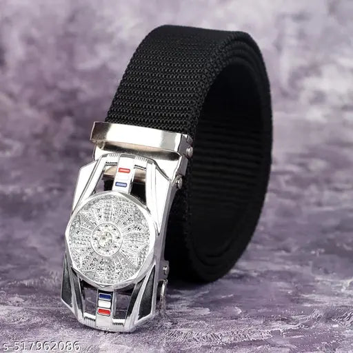 Men Casual, Formal, Party  Nylon Belt Combo