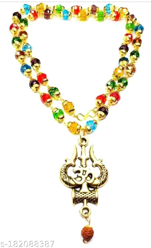 Om Trishul Navratan Mala