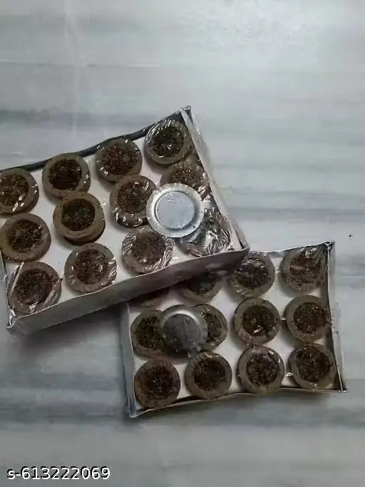 Pransh Gugal Dhoop Cup | Dhoop | Dhup | Gugal | Dhoop Cup | Puja Samagri | Pooja | Puja | Havan | Natural Gugal | Dhoop | Dhup | Mandir Saman Pack of 24 cups
