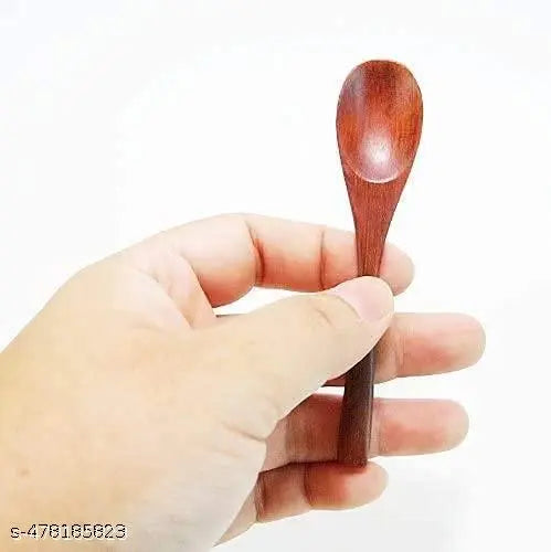 Natural Wooden Spoon Set For Cooking Includes Frying Serving Spatula Set Of 13 Kitchen Tool Set  (Brown, Cooking Spoon, Spatula, Ladle, Baking Tools)