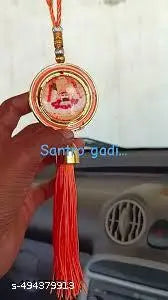 Premium Quality Khatu Shyam Ji Car Hanging Ornament|Car Hanging Set of 1