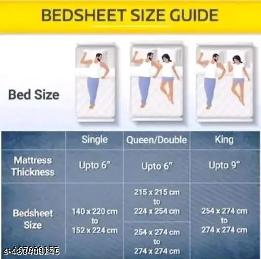 1 BEDSHEET WITH 2 PILLOW COVERRS