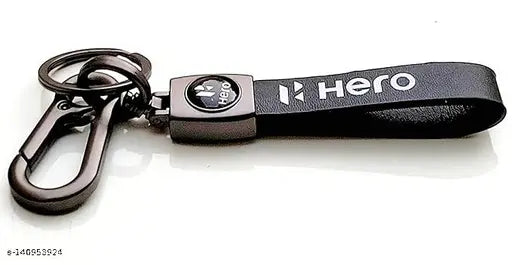 Stylish Men Black Metal Bike Keychain (Pack-1)