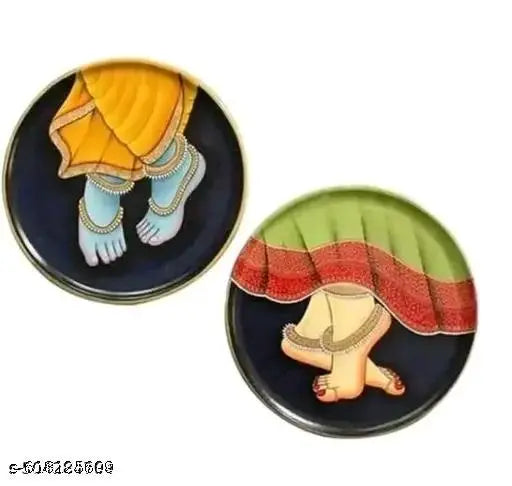 Round MDF Board Set of 6 (10x10 Inch) | Premium DIY Craft, Resin Art & Home Decor Base