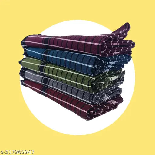 Cotton Bath towels (pack of 5) men , women , kids