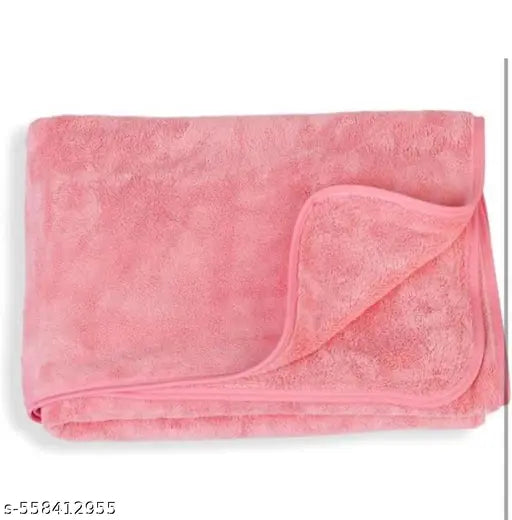 Microfiber Towels for Bath Large Size-Super Soft Coral Fleece Bathing Towel with Hook Quick Dry Super Absorbent-Bath Towel for Men and Women-70x140 cm (Pack of 1)