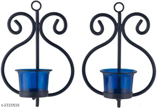 Trendy Tealight Candle Holder Wall Hanging(set of 2)