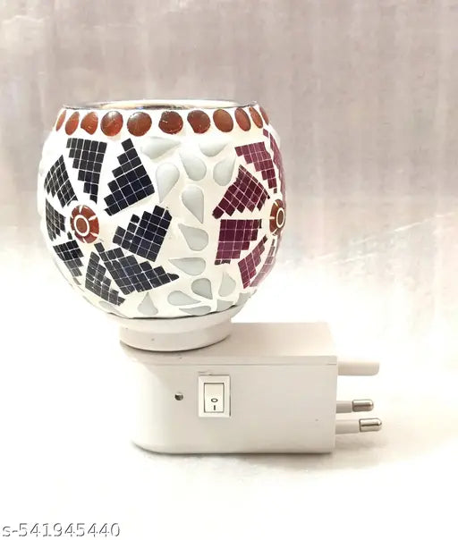Home Fragrance Lamp With Multi Light Pack of 1 (3Pin Plug)