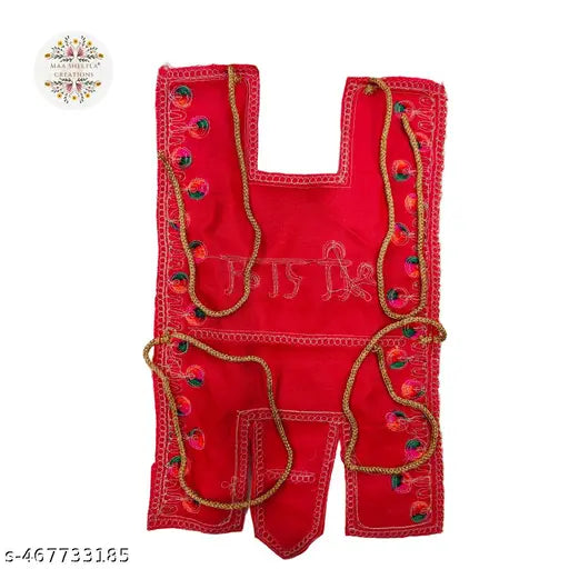 Hanuman ji fancy velvet designer Chola pack- (2) size- (12*8)