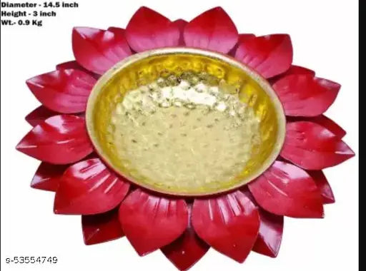 New Innovative Handicrafts URLI BOWLDECORATIVE LOTUS DESIGN