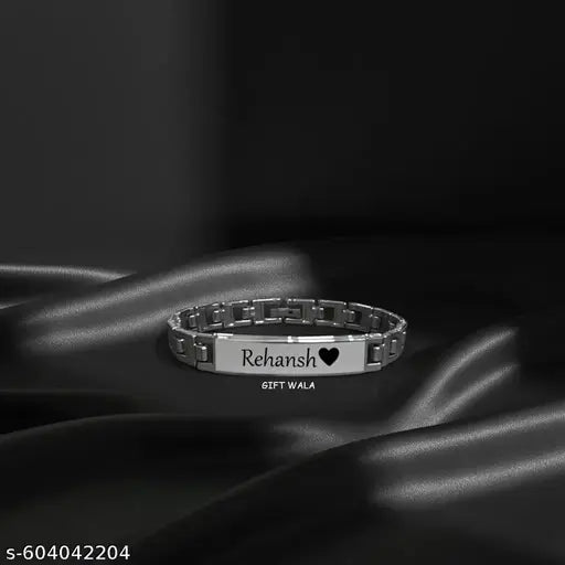 Silver Plated Name Bracelet - A Symbol of Love & Identity
