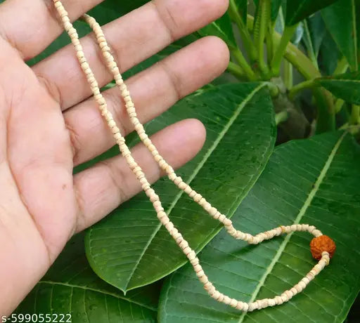tulsi mala \tulsi mala rudraxcha beads/kanthi mala  from vrindavan pack of 1