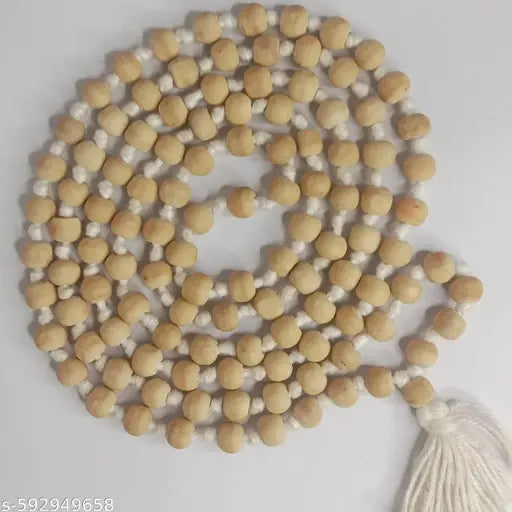 तुलसी माला १०८ नाम जाप - Tulsi Mala 108 Naam Jaap | Natural Tulsi Mala 108 Beads Original - Shiv Gems and Rudraksh